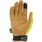 Lift Safety OPTION Glove HiViz Synthetic Leather with Air Mesh GON-17HVBRL - alternate 2